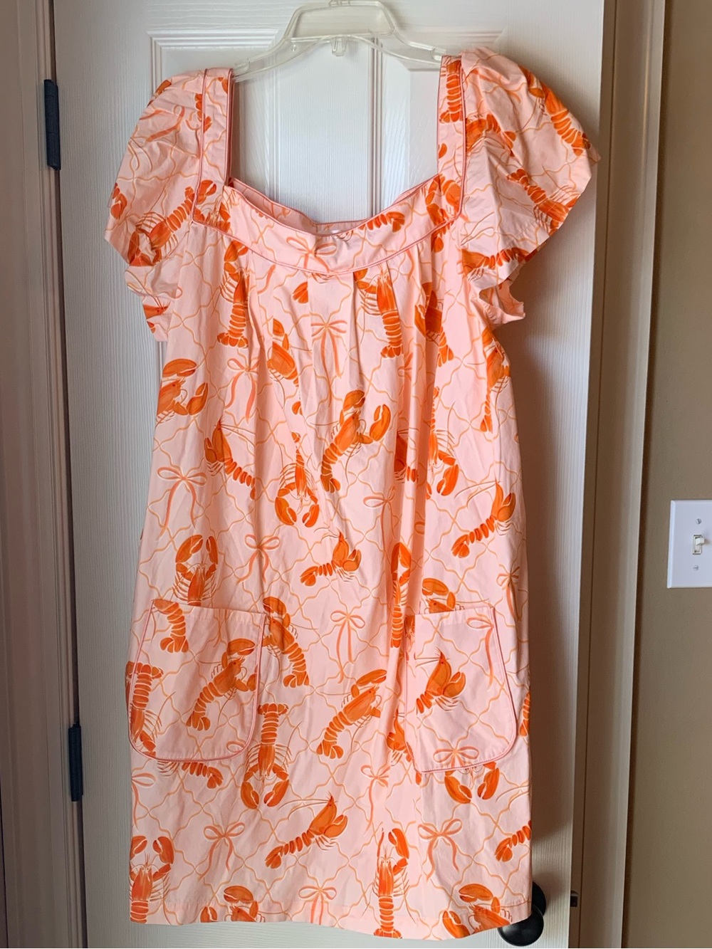 NWT - In My Sundays - Lobster Trellis Day Dress - Size XL
